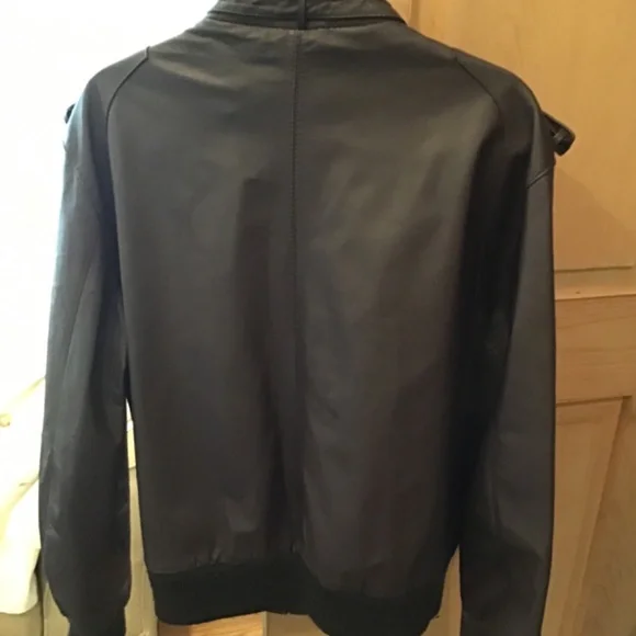 Members Only Jacket, Leather, Fully Lined - Picture 4 of 4